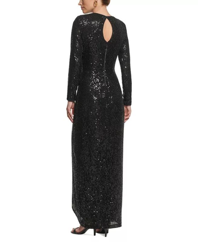 Size 12 Vince Camuto VC2M3851 Black Mother of Bride Dress Bridal Sense Size 12 Vince Camuto VC2M3851 Black Mother of Bride Dress Bridal Sense