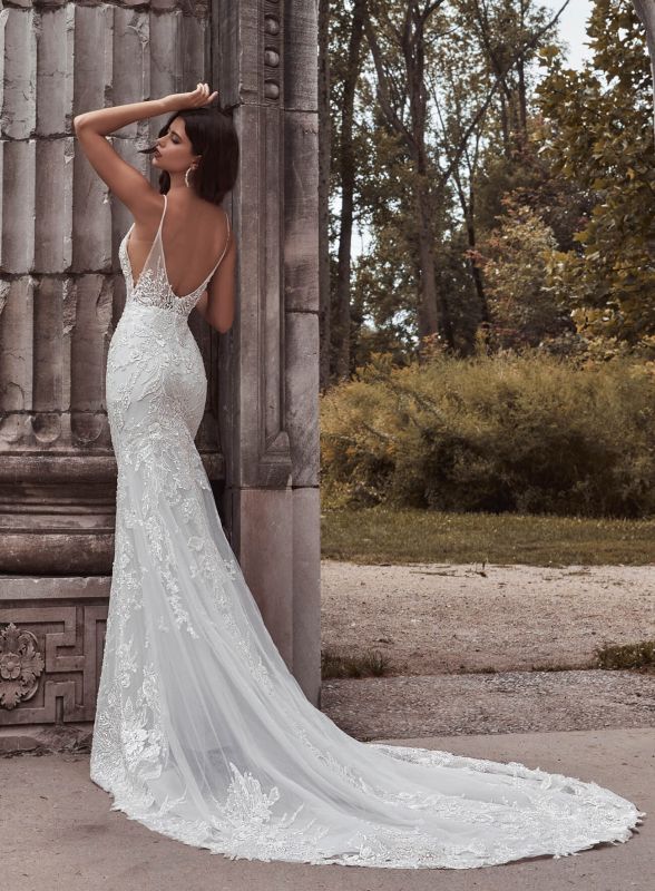 Size 14 Calla Blanche 121104 Thalia Ivory Gown – Bridal Sense
