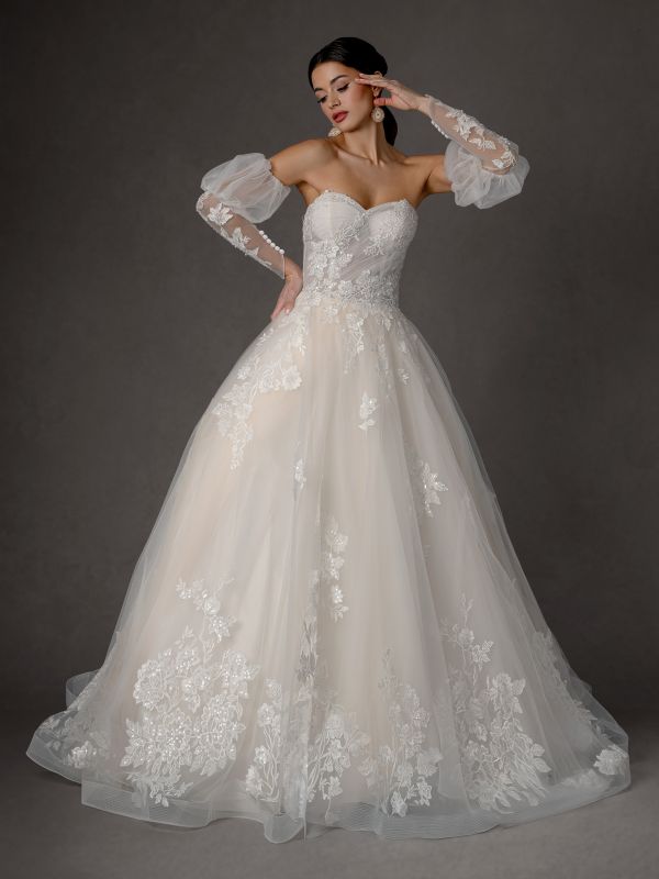 Stella Couture Size 16 25656 Off White Gown - Off White / 16 Stella Couture Size 16 25656 Off White Gown - Off White / 16