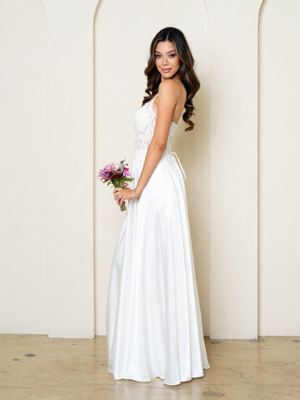 Size S Eva 5289 Off White Informal Bridal Sense Size S Eva 5289 Off White Informal Bridal Sense