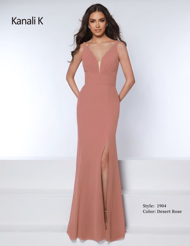 Kanali K Size 10 1904 Desert Rose Bridesmaid Dress