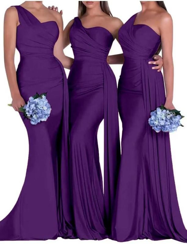 Private Collection Plum Bridesmaid Dress – Bridal Sense