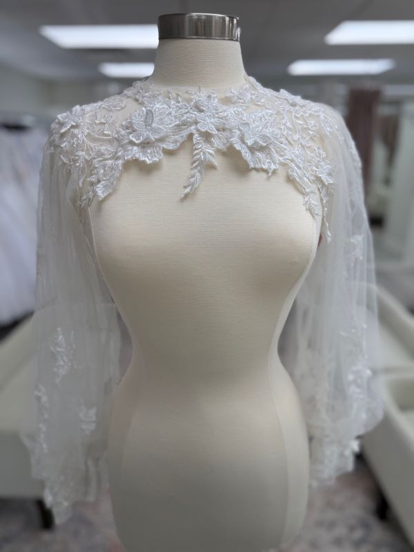 Private Collection Ivory Bolero Jacket - Ivory