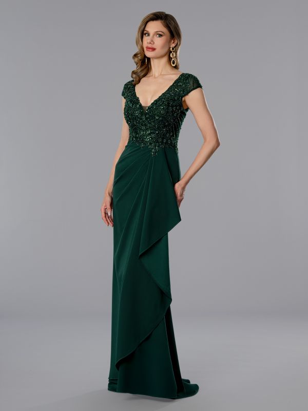 Stella Couture Size 16 25364 Hunter Green Mother of Bride Dress - Hunter Green / 16 Stella Couture Size 16 25364 Hunter Green Mother of Bride Dress - Hunter Green / 16