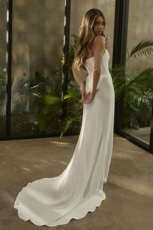Casablanca Size 20 BL505 Callista Ivory Gown