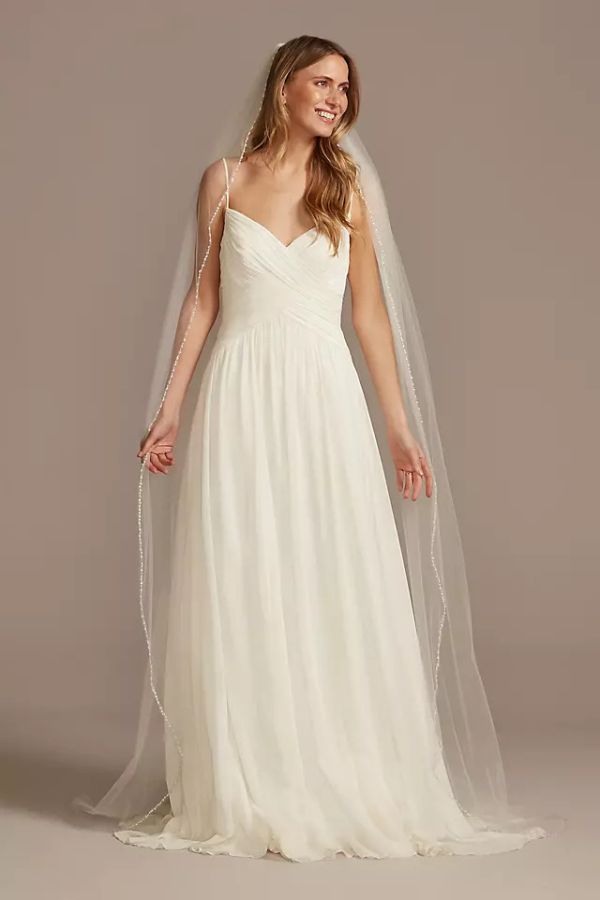 David's bridal ivory best sale