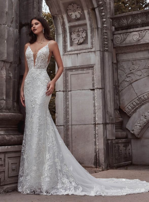Size 14 Calla Blanche 121104 Thalia Ivory Gown – Bridal Sense