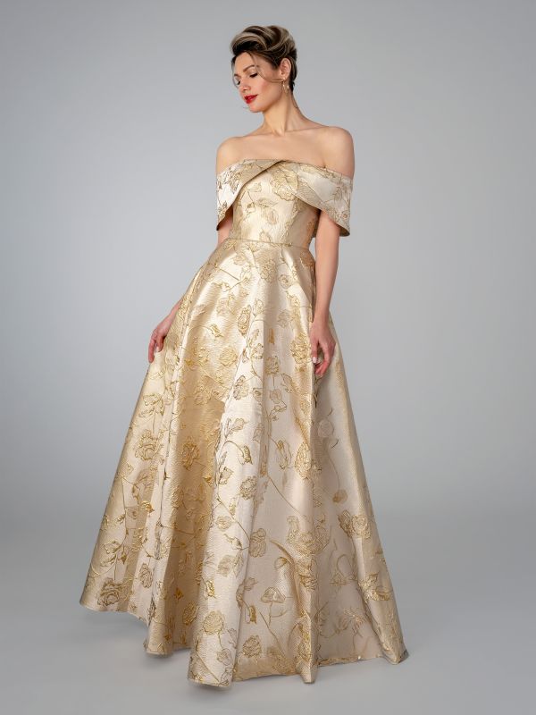 Size 8 Stella Couture 26313 Champagne Mother of Bride Dress  Bridal Sense