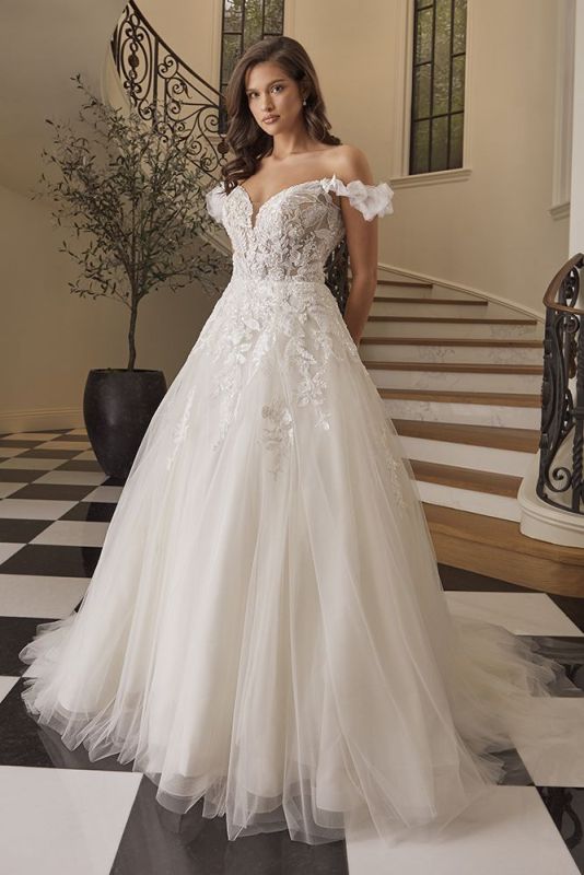 Size 14 Casablanca 2574 Corinne Ivory/Nude/Ivory Gown Bridal Sense Size 14 Casablanca 2574 Corinne Ivory/Nude/Ivory Gown Bridal Sense