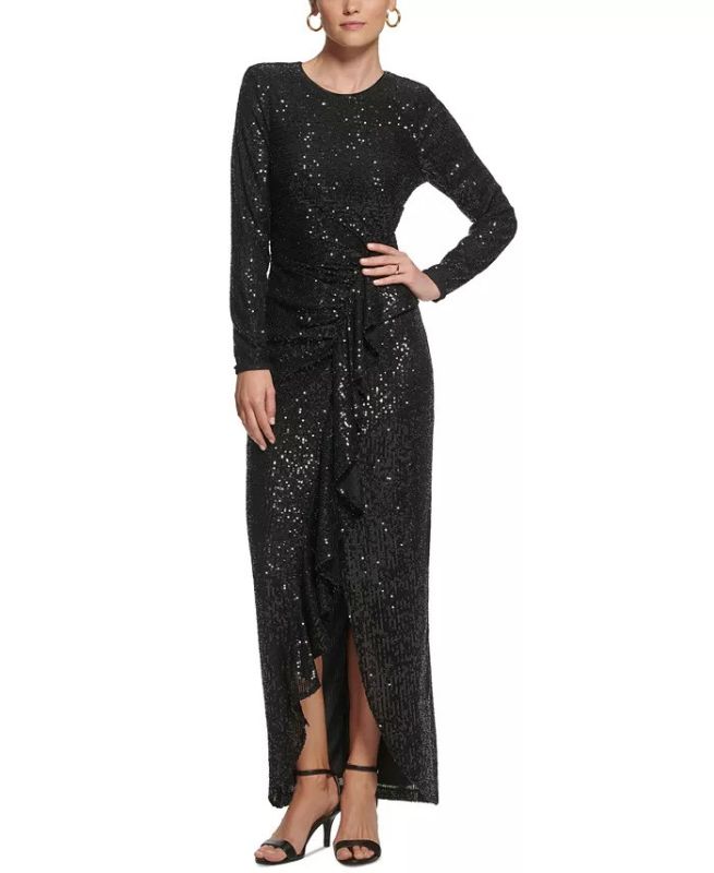 Size 12 Vince Camuto VC2M3851 Black Mother of Bride Dress Bridal Sense Size 12 Vince Camuto VC2M3851 Black Mother of Bride Dress Bridal Sense