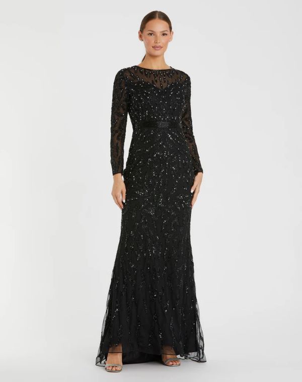 Size 12 MacDuggal 5124 Black Mother of Bride Dress Bridal Sense Size 12 MacDuggal 5124 Black Mother of Bride Dress Bridal Sense