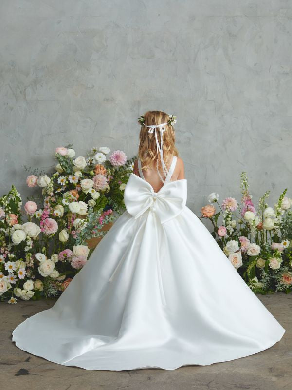 Size 8 Tip Top Kids 5922 Ivory Flower Girl Dress Size 8 Tip Top Kids 5922 Ivory Flower Girl Dress