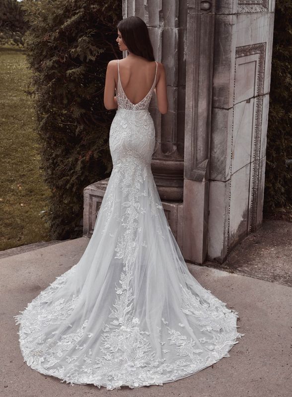 Size 14 Calla Blanche 121104 Thalia Ivory Gown – Bridal Sense