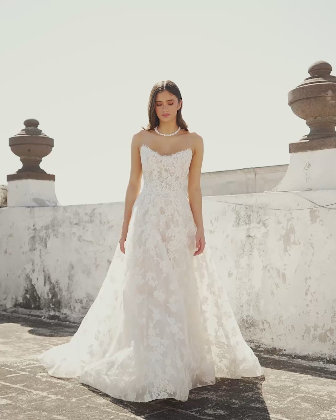 Size 12 L'amour LA25243 Sam Ivory/Light Nude Gown – Bridal Sense
