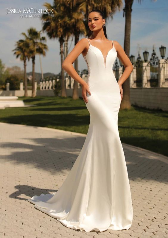 Jessica McClintock White Dresses