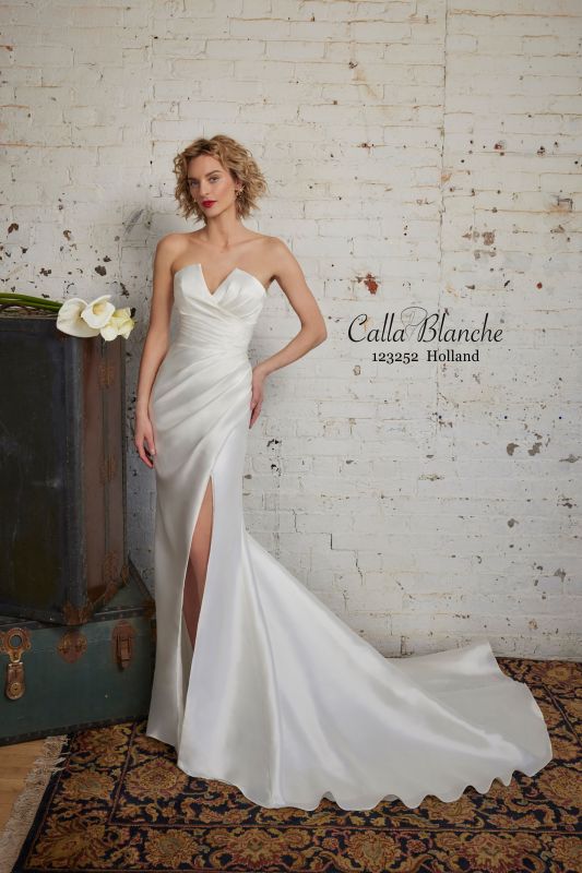 Size 16 Calla Blanche 123252 Holland Ivory Gown - Ivory / 16 Size 16 Calla Blanche 123252 Holland Ivory Gown - Ivory / 16