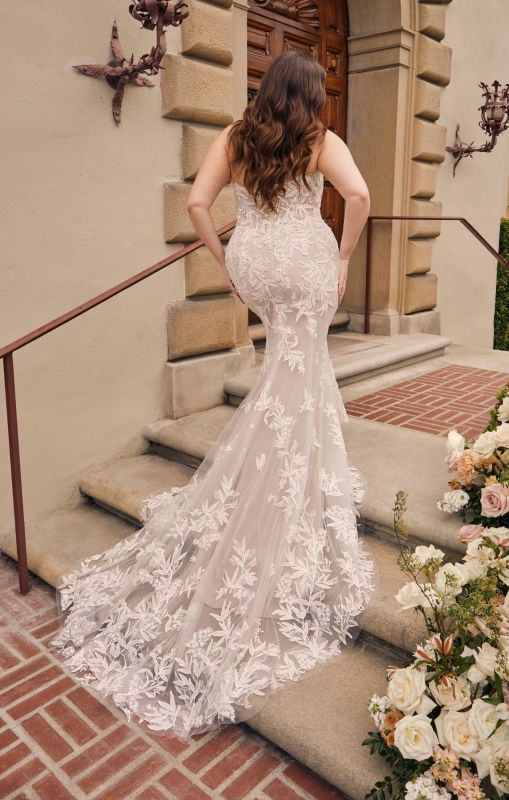 Size 20C Casablanca 2548 Jacqueline Ivory/Nude/Ivory Gown – Bridal