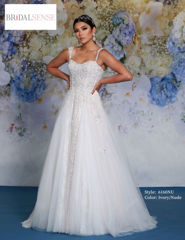 Bridal Sense Size 12 6132 Ivory Gown