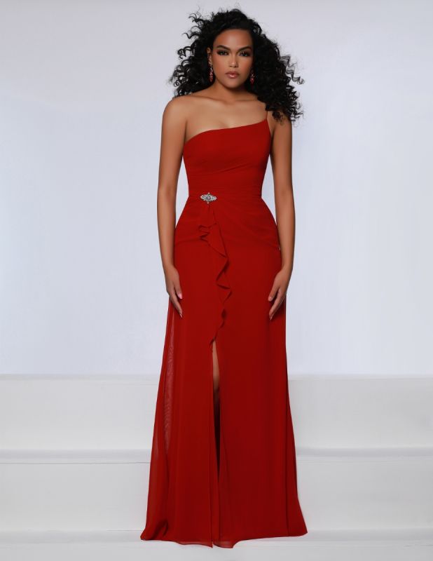 cranberry bridesmaid dress Kanali K Size 12 1881 Cranberry Bridesmaid Dress
