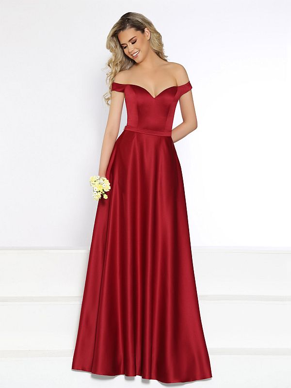 Kanali K Size 14 1801 Cranberry Bridesmaid Dress – Bridal Sense