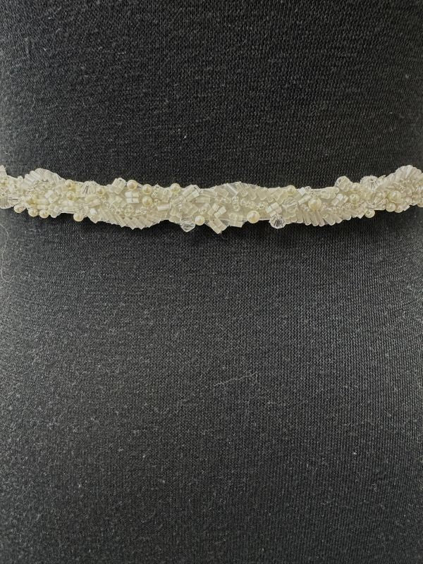 Ivory Pearl Round BT087 Belt Ivory Pearl Round BT087 Belt