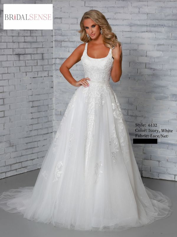 Bridal Sense Size 12 6132 Ivory Gown